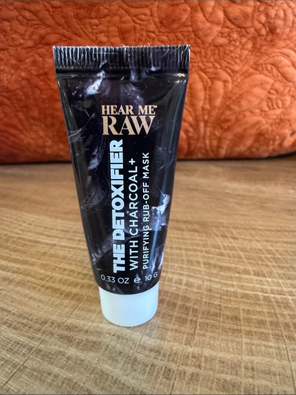 The Detoxifier Charcoal Purifying Rub-Off Mask – Black